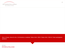Tablet Screenshot of peters-pallaske.de